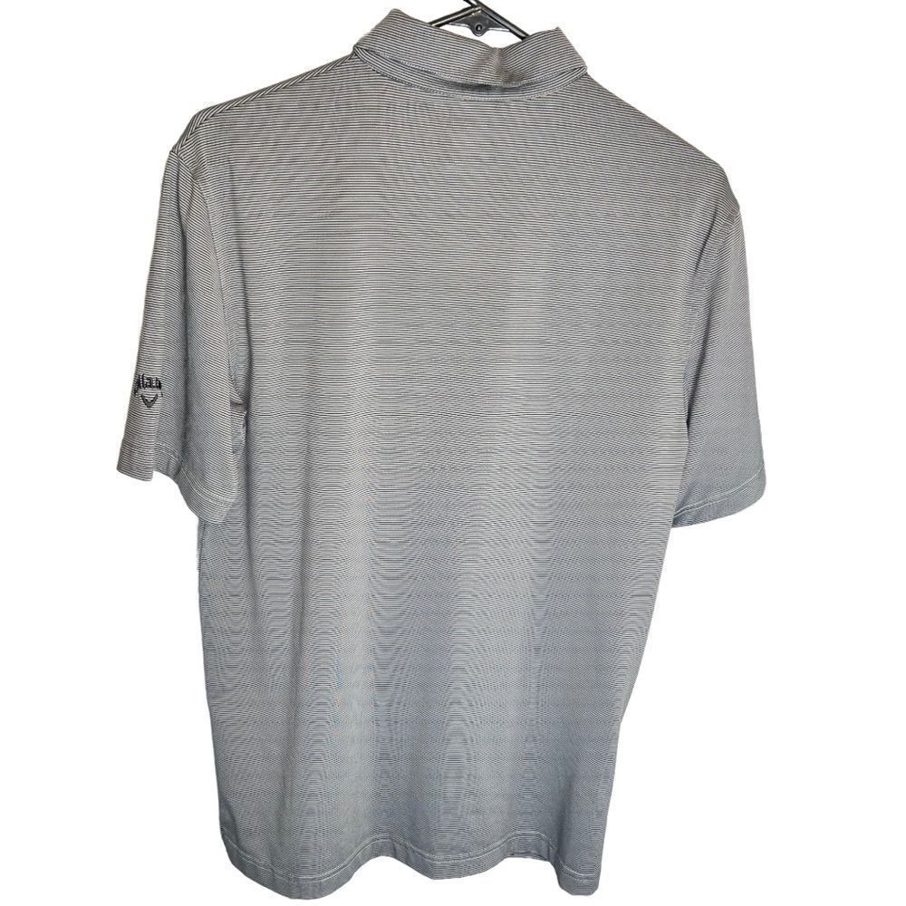 Callaway Opti-Dri Geometric Pattern Button Up Sho… - image 3